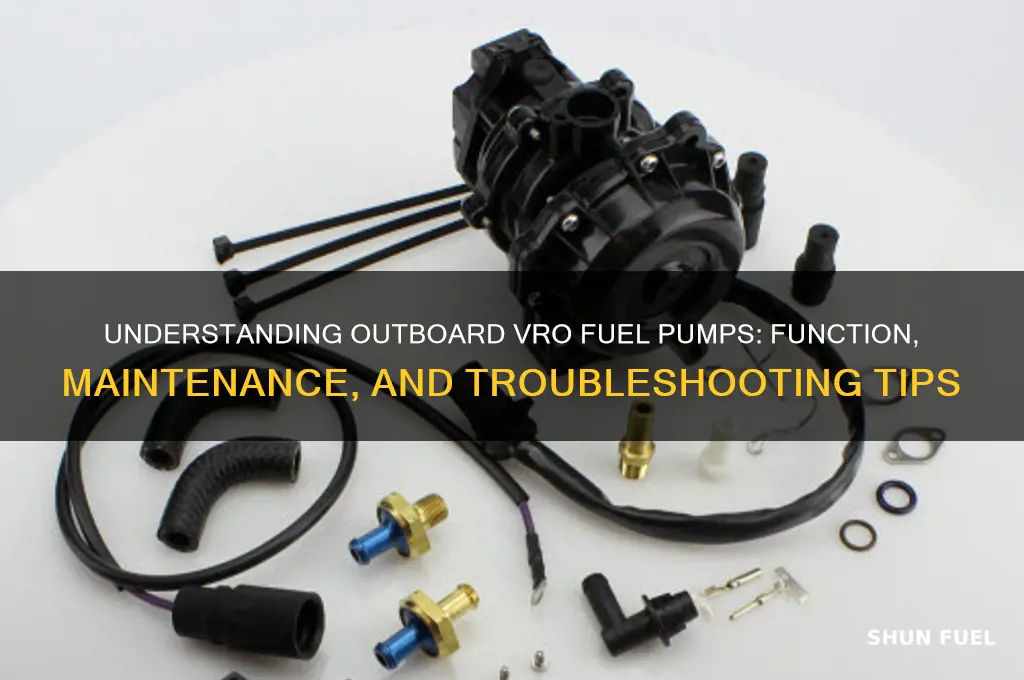 how does a outboard vro fuel pump
