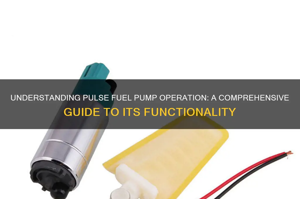 how does a pulse fuel pump work