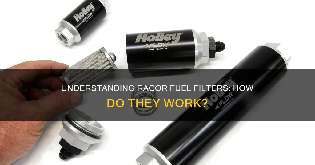 how does a racor fuel filter work