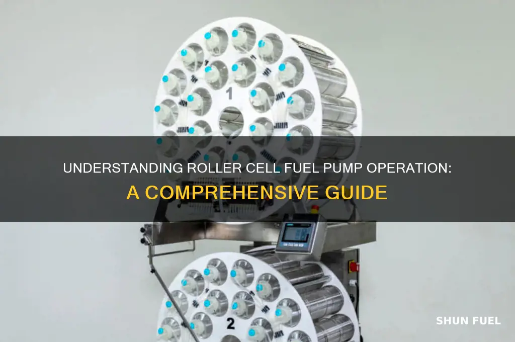 how does a roller cell fuel pump work