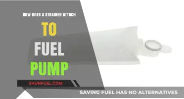 How to Securely Attach a Strainer to a Fuel Pump