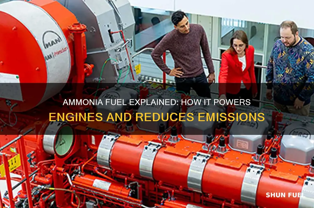 how does ammonia fuel work