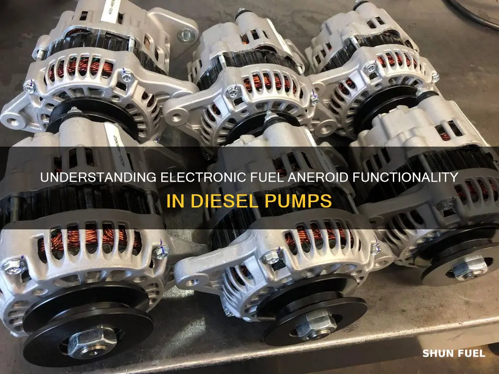 how does an electronic fuel aneroid work on diesel pump