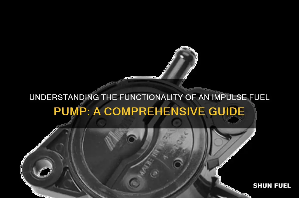 how does an impulse fuel pump work