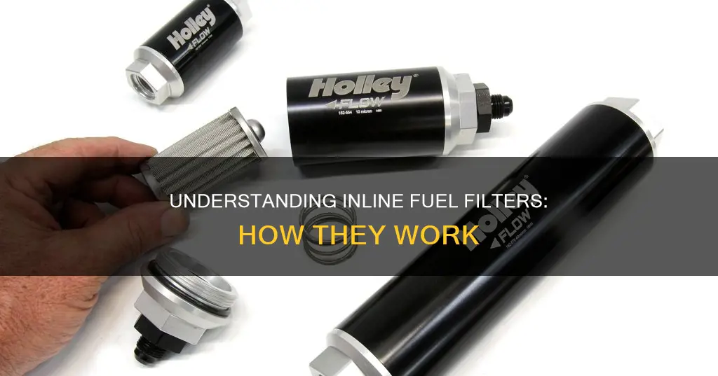 how does an inline fuel filter work