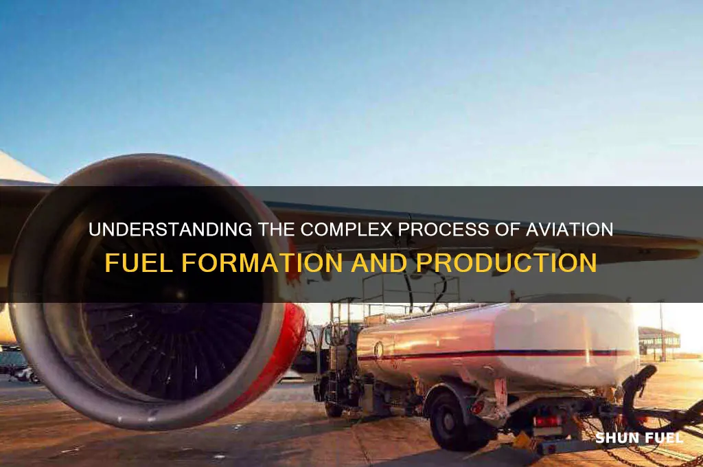 how does aviation fuel form