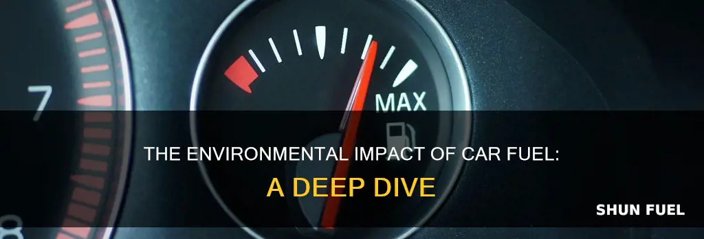 how does car fuel affect the environment