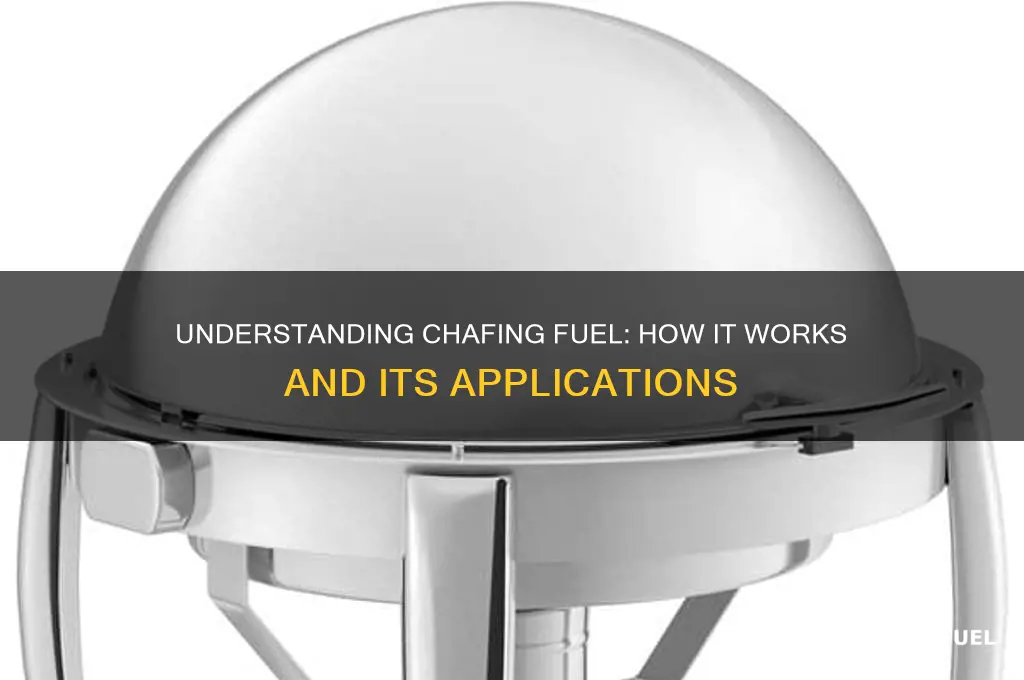how does chafing fuel work