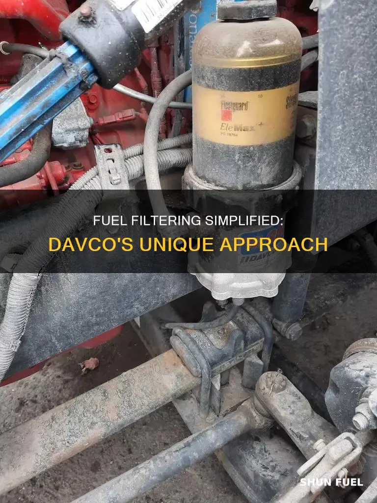 how does davco fuel filter work