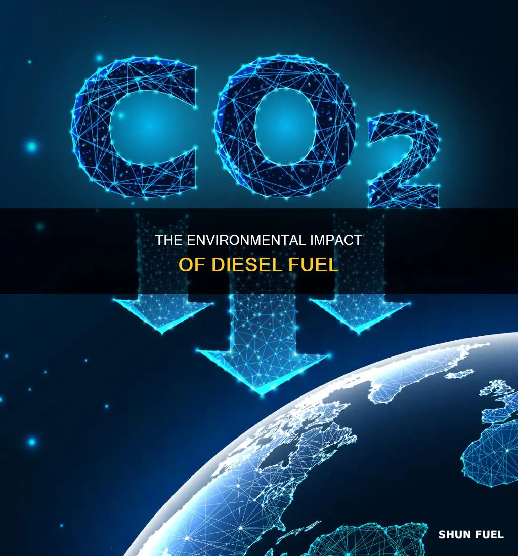 how does diesel fuel affect the environment