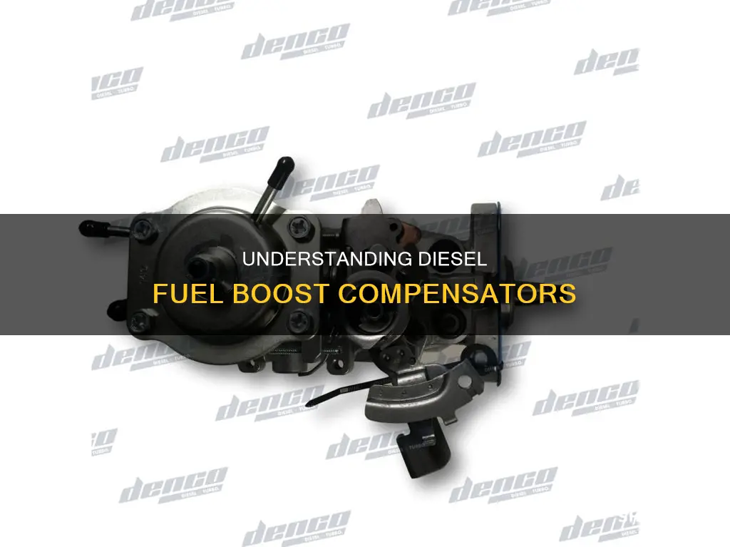 how does diesel fuel boost compensator work