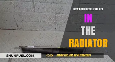 The Mystery of Diesel Fuel in the Radiator