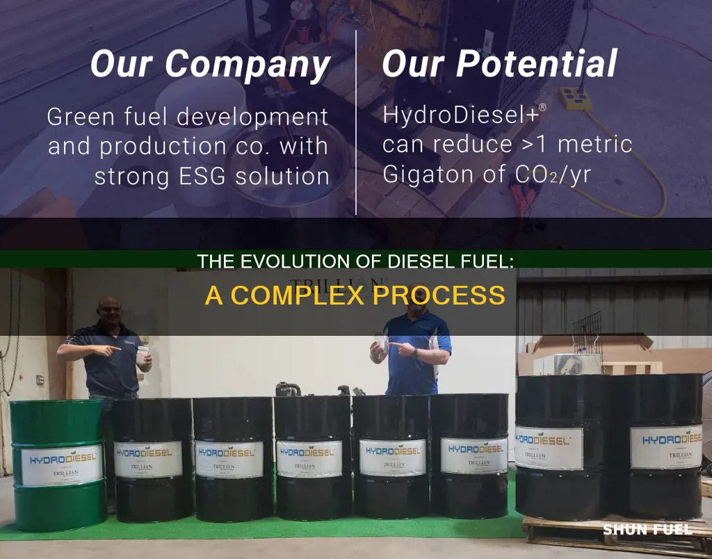 how does diesel fuel made