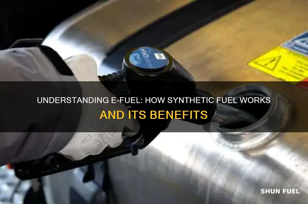 how does e fuel work