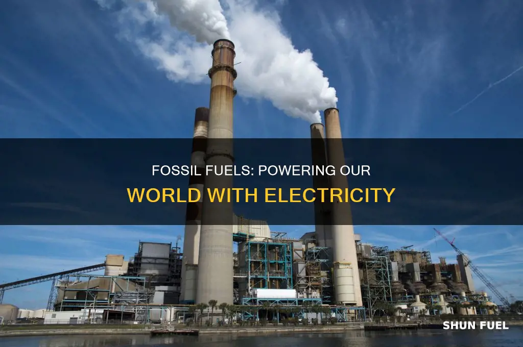 how does electricity use fossil fuels