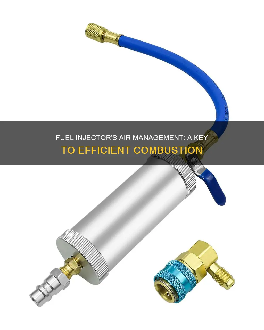 how does fuel injector deal with air in fuel line