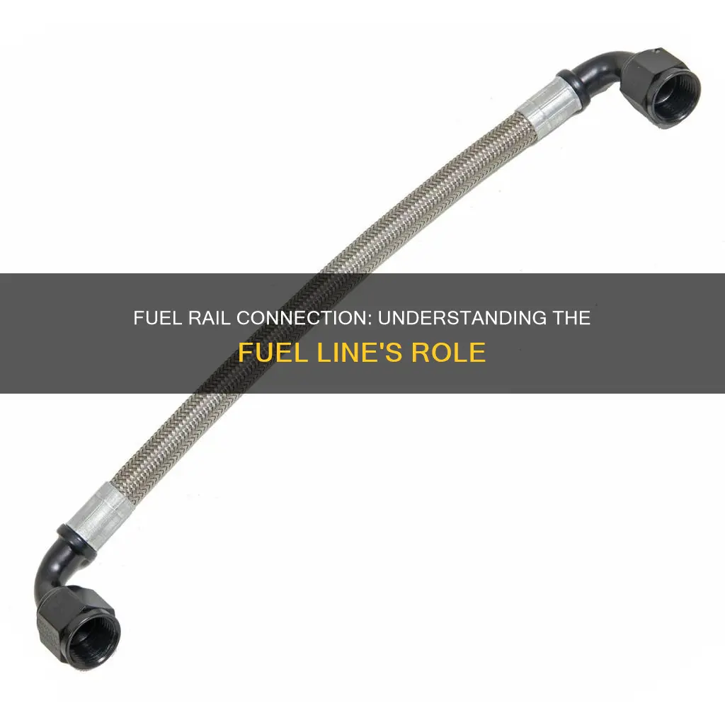 how does fuel line connect to fuel rail