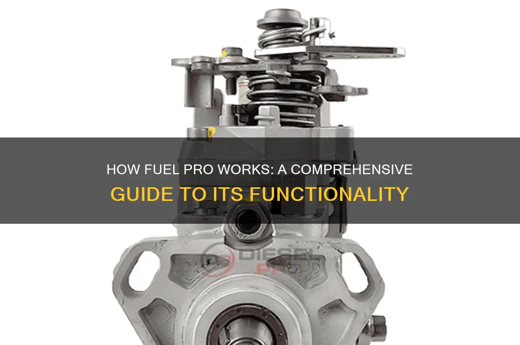 how does fuel pro work
