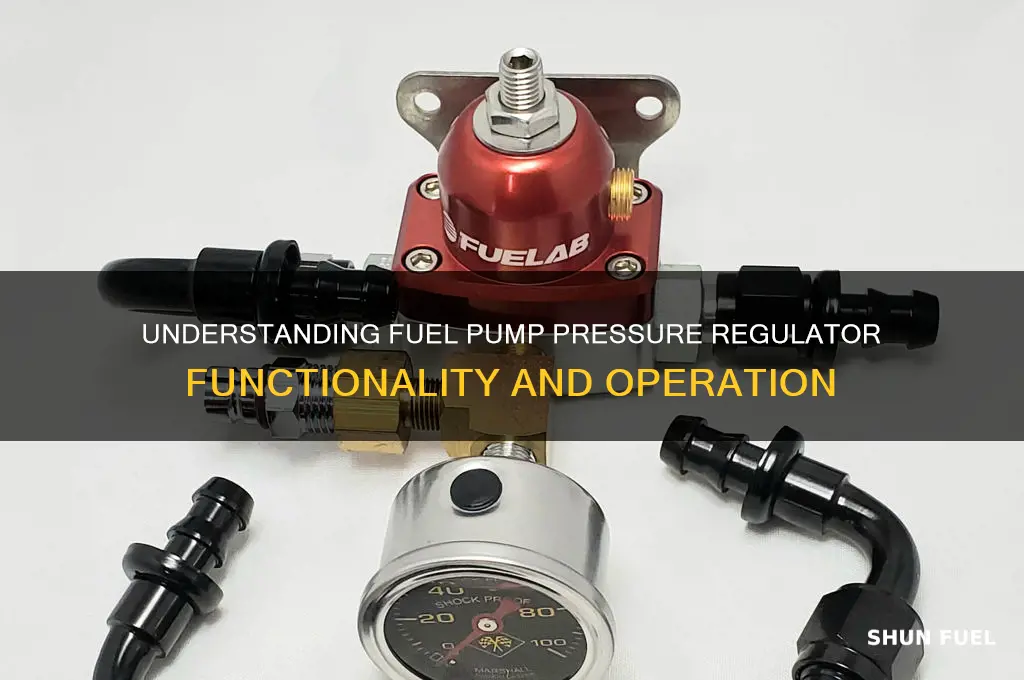 how does fuel pump pressure regulator work