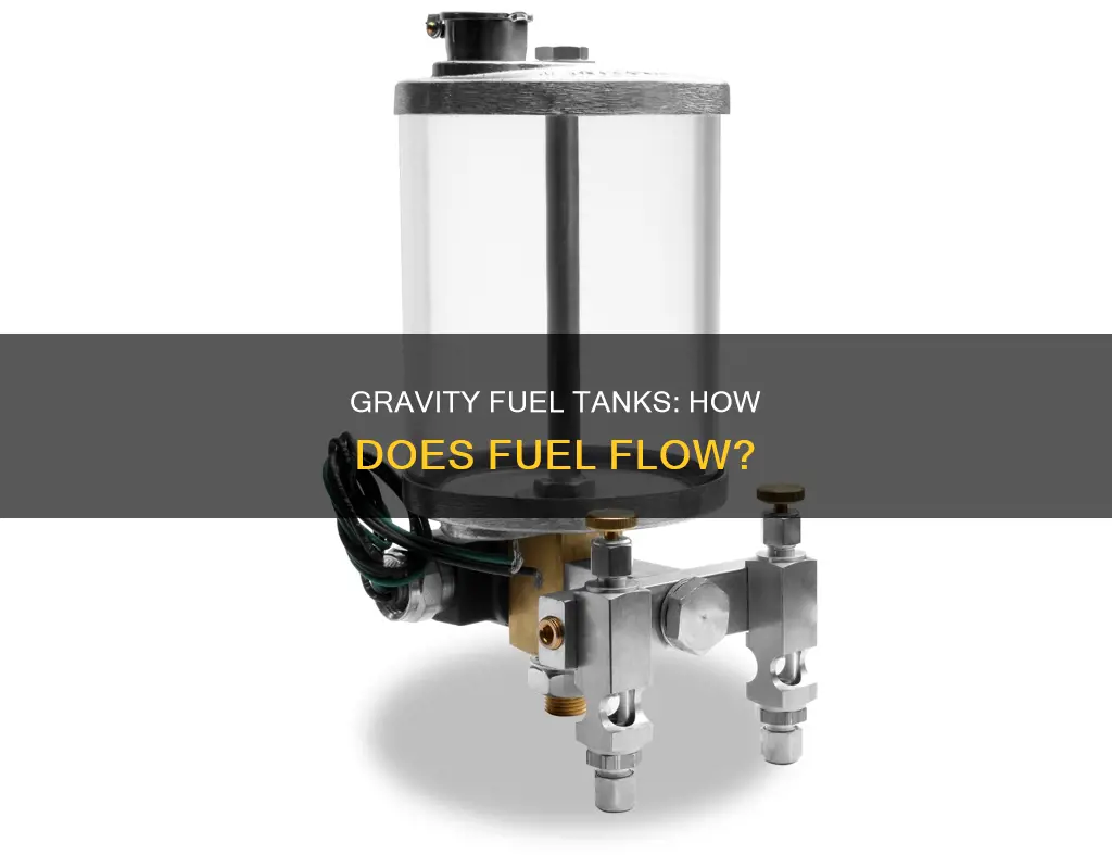 how does gravity feed work on a fuel tank