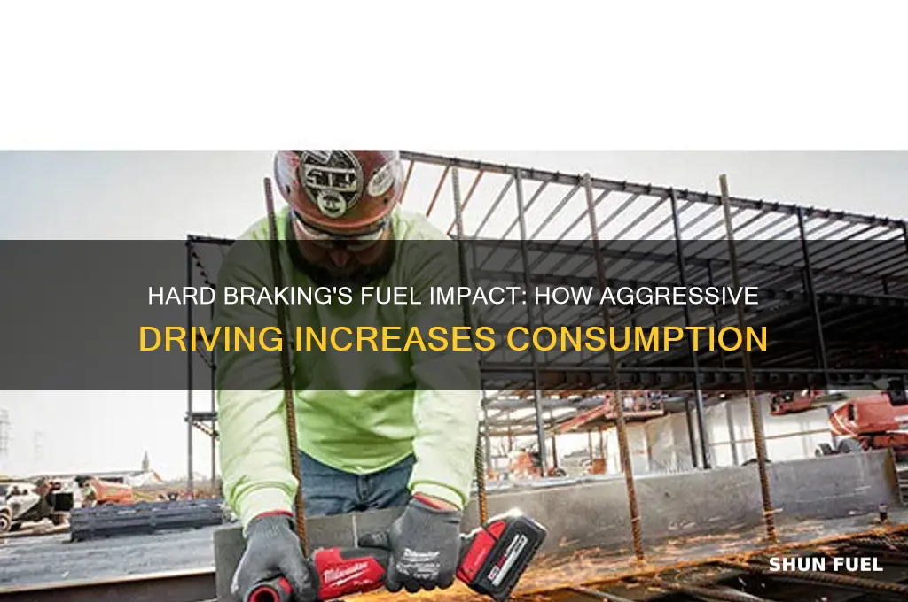 how does hard braking use more fuel