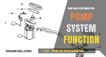 Understanding the BMW i135 Fuel Pump System's Operation and Design