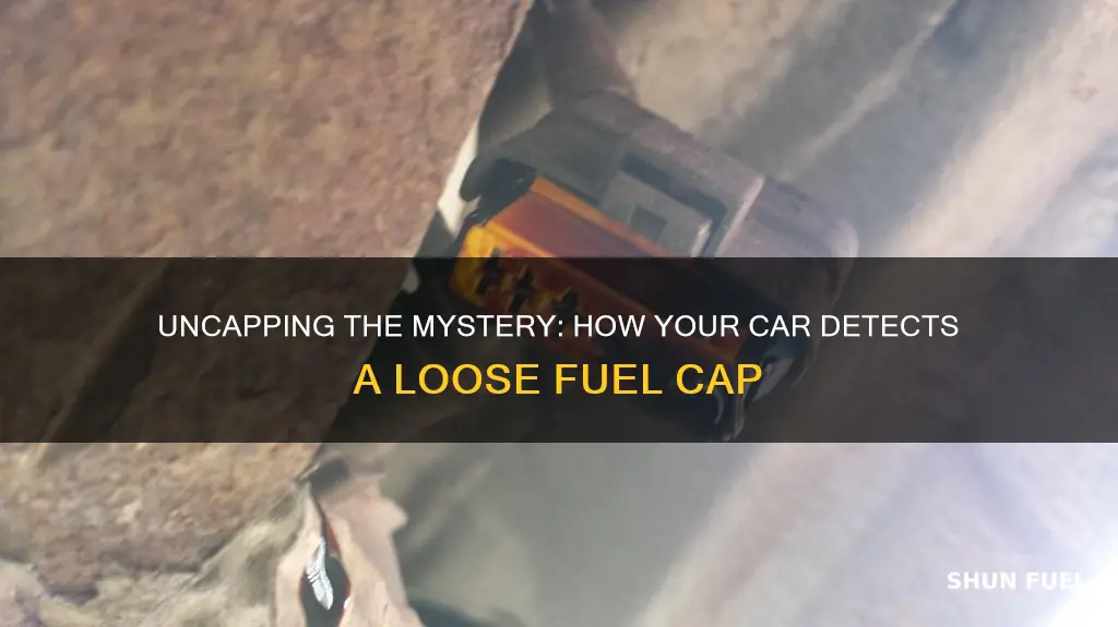 how does my car detect loose fuel cap