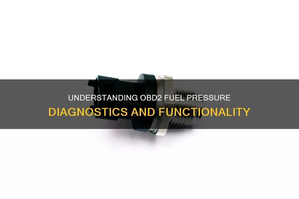 how does obd2 determine fuel pressure