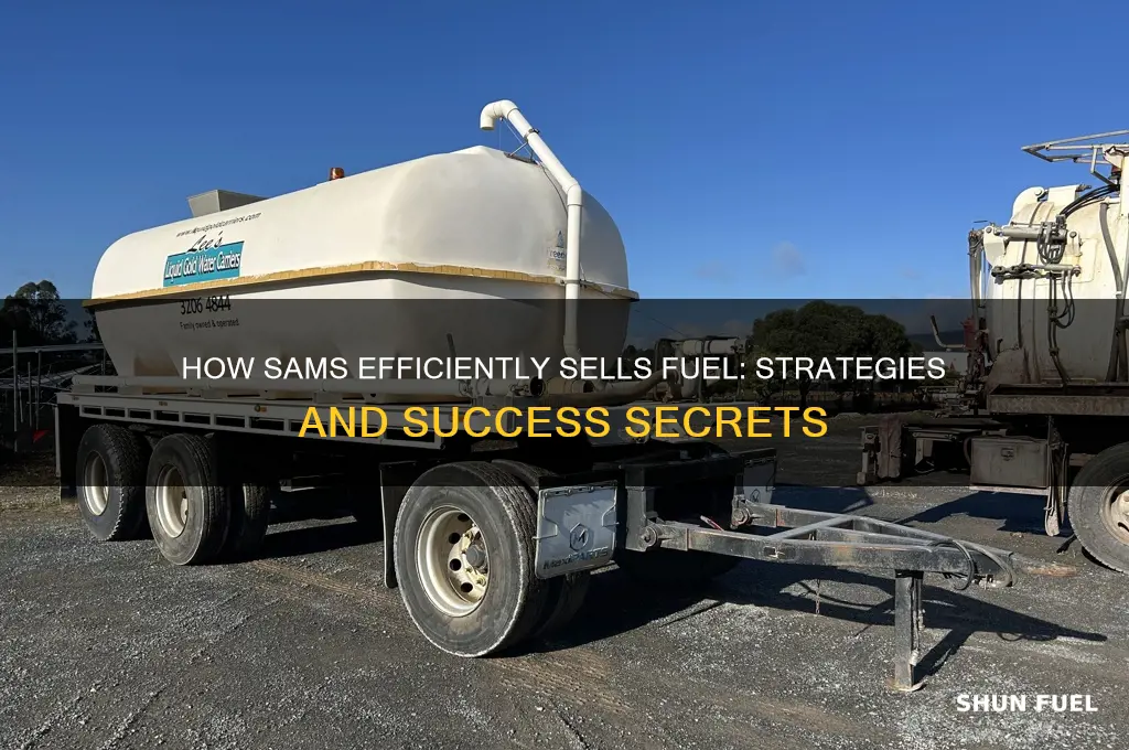 how does sams sells fuel
