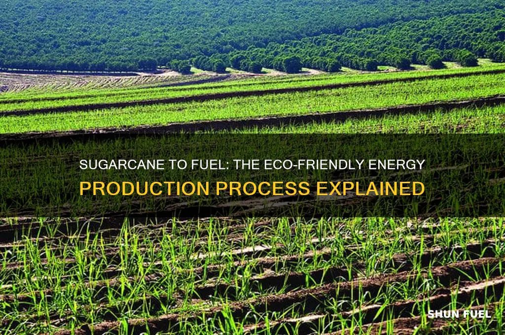 how does sugarcane produce fuel