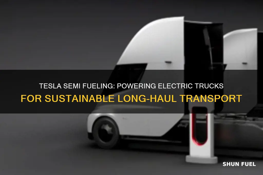 how does tesla semi fuel
