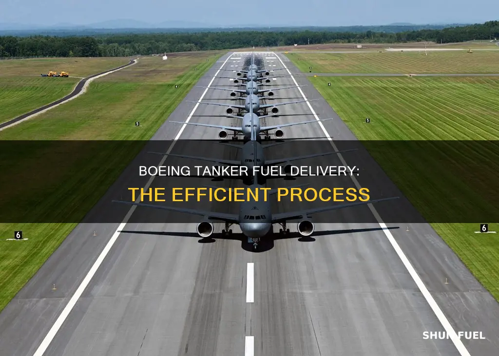 how does the boeing tanker deliver fuel