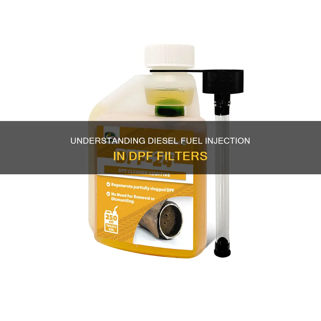 how does the fuel get injectrd in the dpf filter