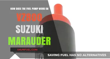 Understanding the Fuel Pump Operation on a Suzuki Marauder VZ800
