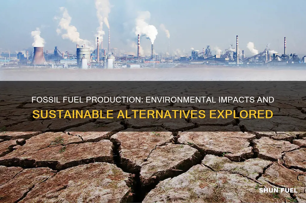 how does the production of fossil fuels affect the environment