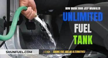 Draining the Jeep Wrangler Unlimited Fuel Tank: Step-by-Step Guide
