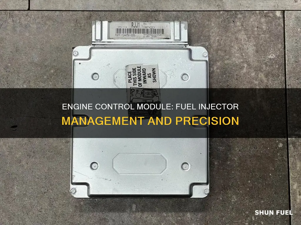 how ecm controls fuel injectors