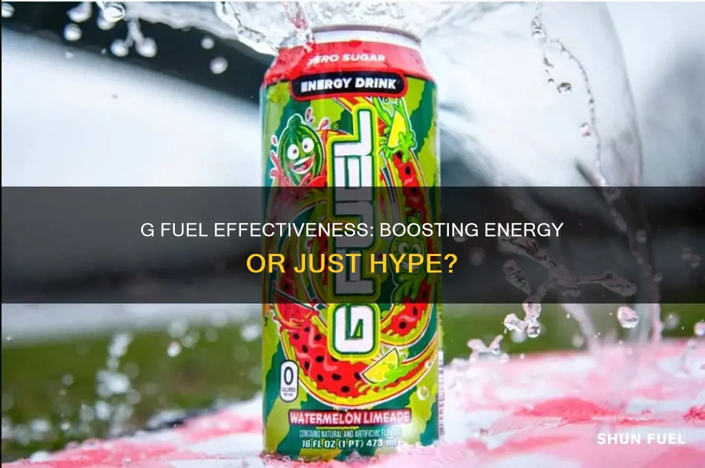 how effective is g fuel