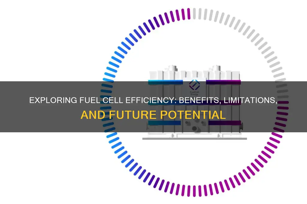 how efficient are fuel cells