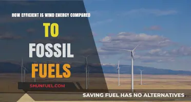 Wind Energy vs Fossil Fuels: A Comparison of Efficiency