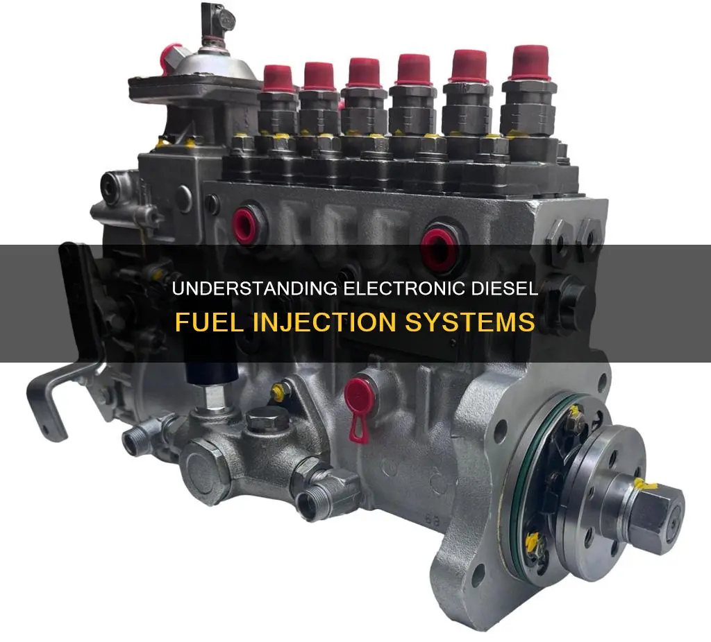 how electronic diesel fuel injection works