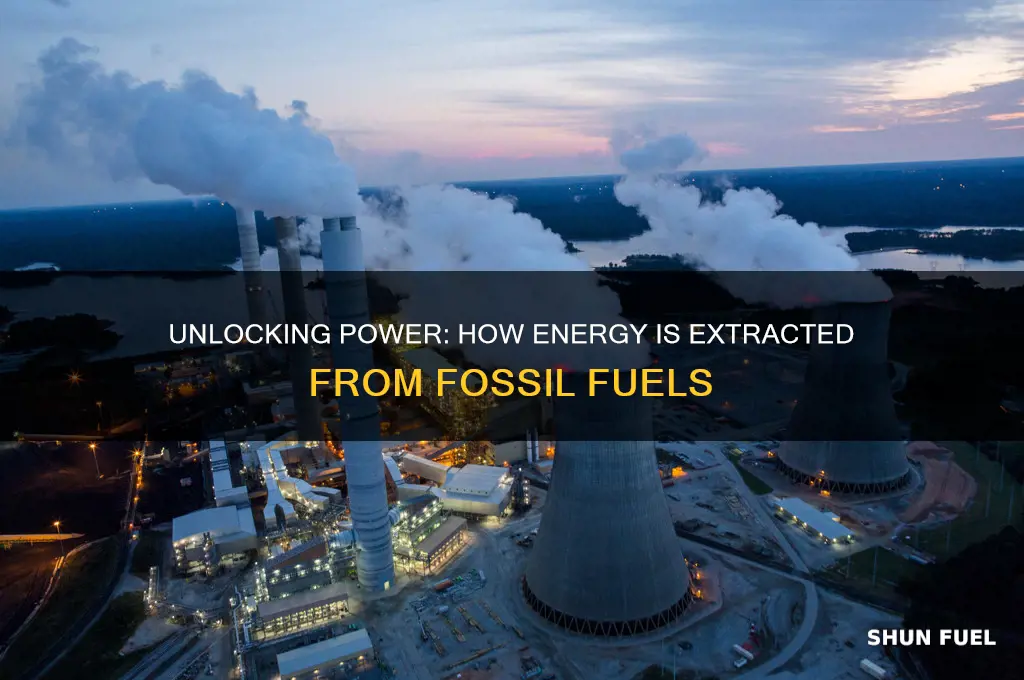 how energy is extracted from fossil fuels