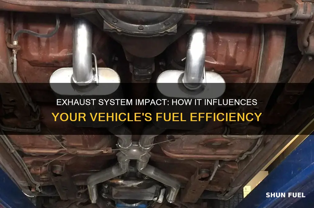 how exhaust affects fuel consumption