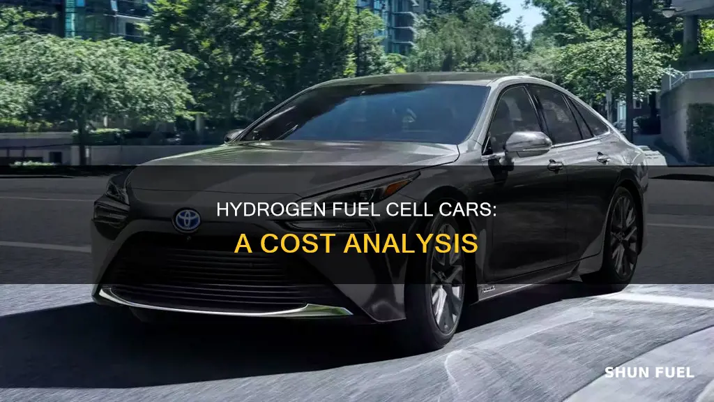 how expensive is a hydrogen fuel cell car