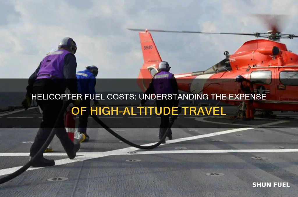 how expensive is helicopter fuel