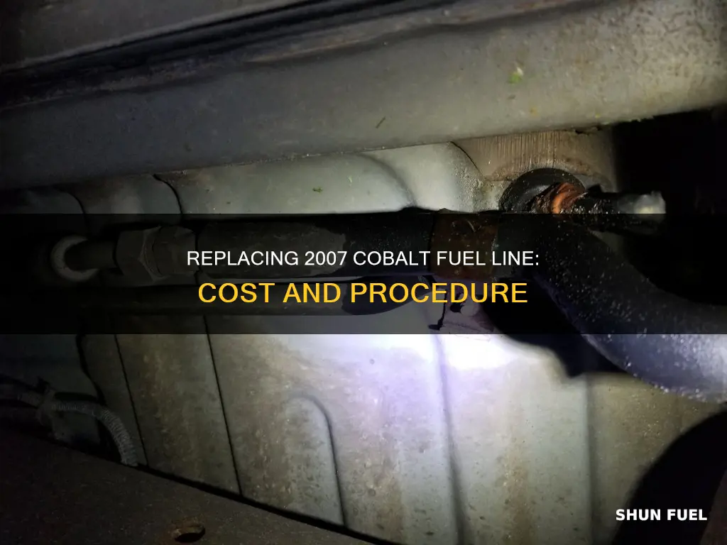 how expensive to teplae entire fuel line for 2007 cobalt