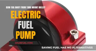 Mounting Holley Electric Fuel Pump: How Far From Tank?