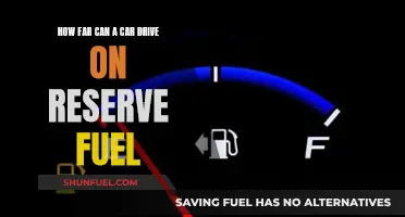 Maximizing Distance: Unlocking the Secrets of Reserve Fuel