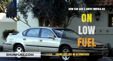 Chevy Impala's Low Fuel Range: Pushing Limits Before Empty