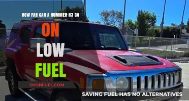 Hummer H3 Fuel Efficiency: How Far Can It Go on Low Fuel?